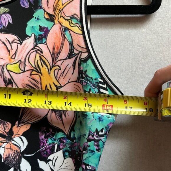 Clover Canyon Enchanted Garden Floral Scuba Bodycon Dress Sz XS - Picture 11 of 12